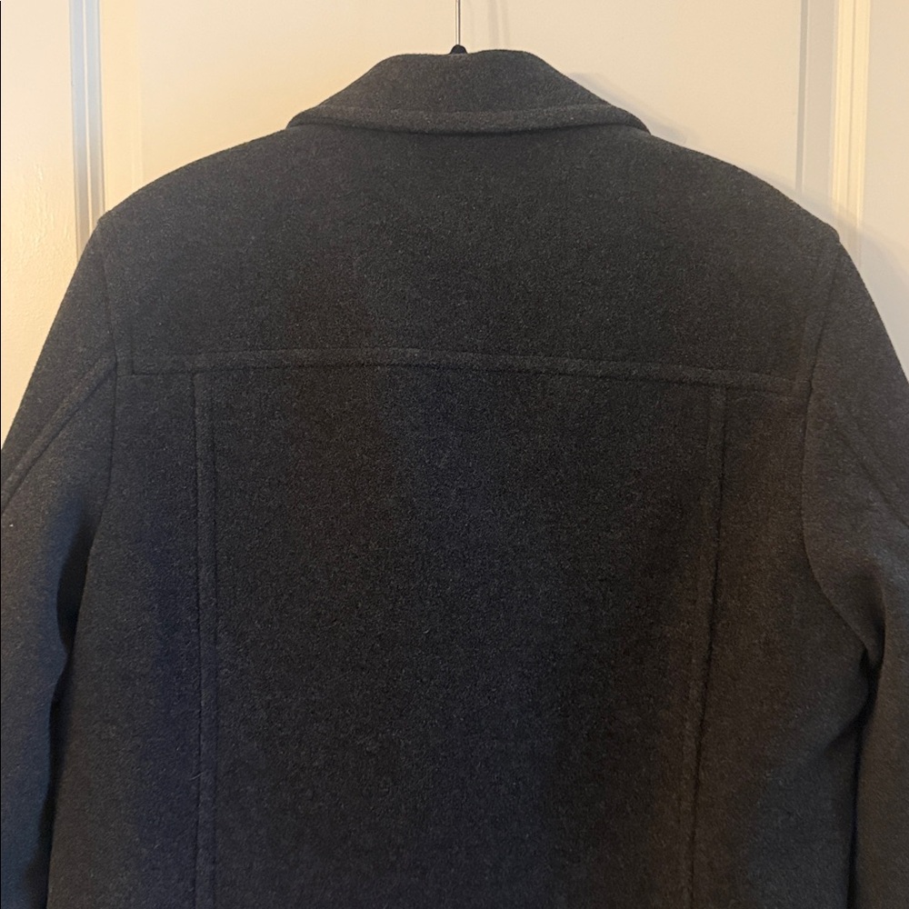 Cole Haan Men's Charcoal Car Coat - Picture 8 of 14